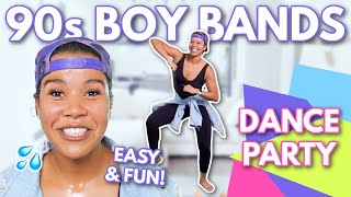 Indoor Full Body Fat Burn 90’s Boy Bands Dance Party Workout | growwithjo