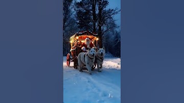 AI Santa is Coming! 🎅✨ Merry Christmas Magic in a Winter Wonderland | Festive AI Holiday Video