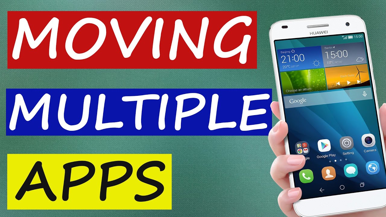 How To Move Multiple Apps At Once In Samsung Mobile YouTube