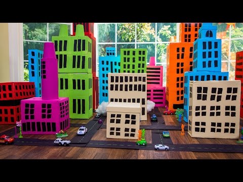 How to Make a Shoe box City