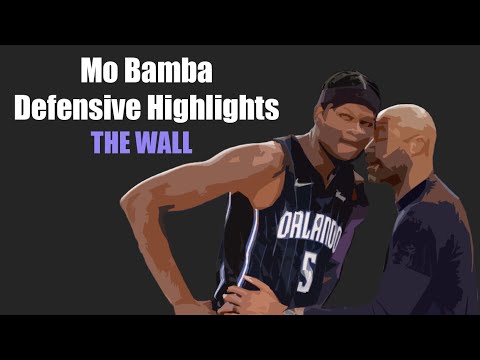 Mo Bamba Defensive Highlights | 2021-22 Orlando Magic NBA