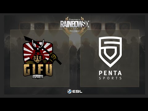 R6S - GiFu vs PENTA Sports - ESL Rainbow Six Pro League PC EU Playday 6