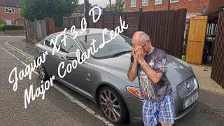 Jaguar XF 3.0D 2010 Major Coolant Leak