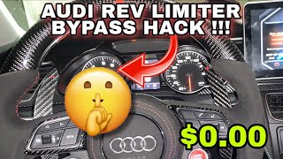 (AUDI) REV LIMITER BYPASS HACK !!! NO TUNE !!! Any Car VW by Bruce Custom Motors 10,085 views 11 months ago 4 minutes, 58 seconds