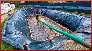 Building High-End Swimming Pool & Full Garden Upgrade Step by Step