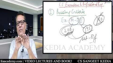 CS Exam - Passing & Exemption Criteria