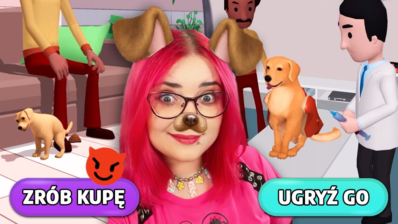 Zostałam BARDZO ZŁYM PSEM 😈 Dog Life Simulator
