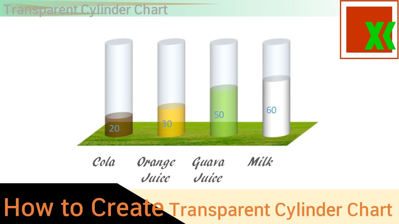 Cylinder Chart Excel 2016