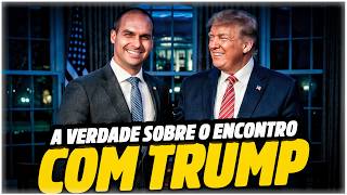 Revelando os bastidores do encontro com Trump na Casa Branca