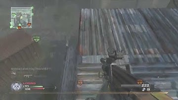 120 second nuke on Underpass (MW2 Nuke)