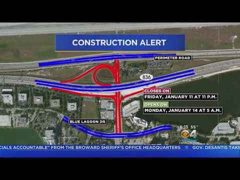 Construction To Close Dolphin Expressway Interchange