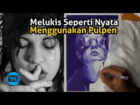 Video: Potret selebriti dilukis dengan pensil
