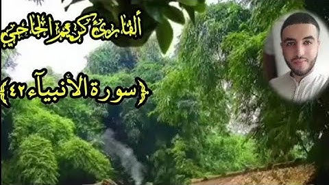 أرح سمعك 😌 تلاوة هادئة تريح القلب والعقل سورة الأنبياء القارئ كريم الحاجي 💞