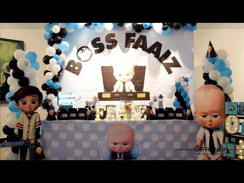 Boss Baby theme Birthday Party | Satrungi Event Planner | Events DIY
