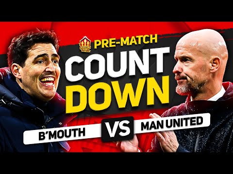 COUNTDOWN TO KICK OFF! Bournemouth vs Man United