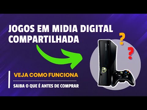 COMO JOGAR GTA V EM MÍDIA DIGITAL COMPARTILHADA NO XBOX 360 - Método 100%  Funcional 