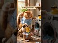 Oyen the Laundry Cat 🐱🧺 | Cutest Helper Ever!