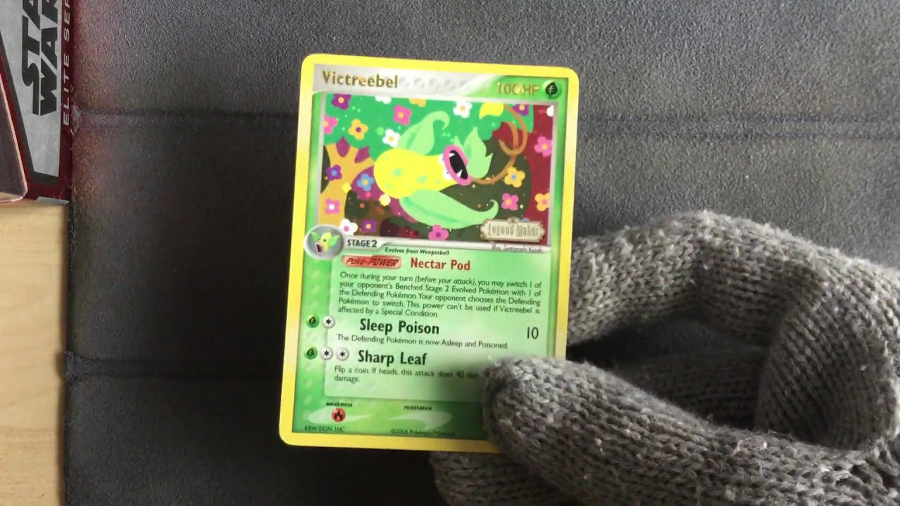 Victreebel 13/92 Reverse Holo - Pokemon Legend Maker - YouTube