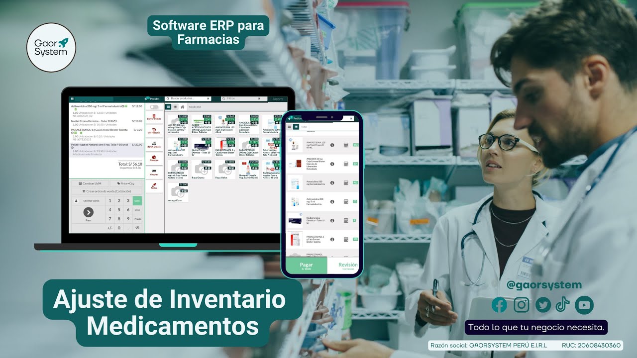 Ajuste de Inventario Medicamentos - YouTube