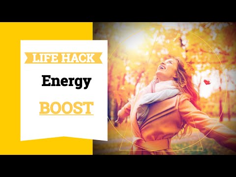 ENERGY BOOST (My Tips)  - ENERGY Hack - BOOST your Energy - 2020 -