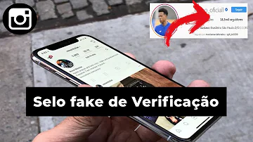 Como colocar verificado fake no Instagram?