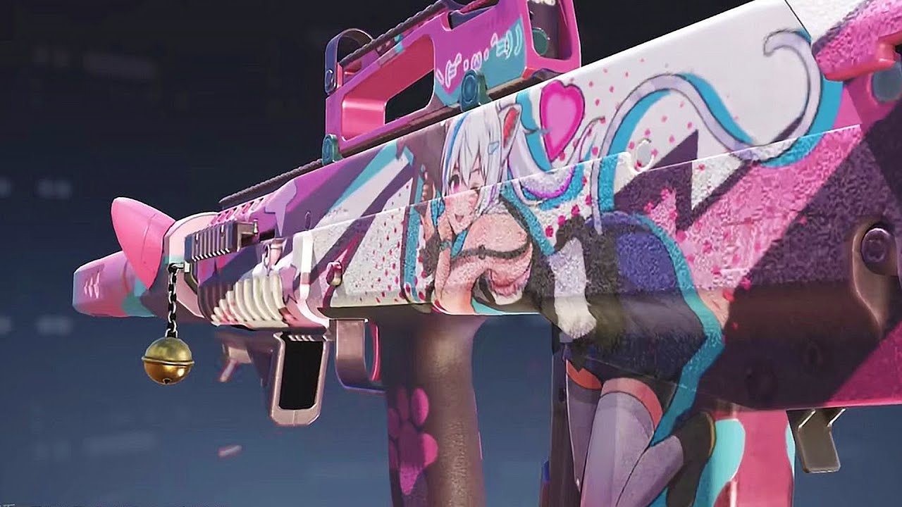 using anime skins in cod mobile  YouTube
