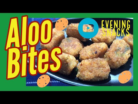 Tasty Snacks How to Prepare Aloo Bites Recipe || Very Simple and Easy Video