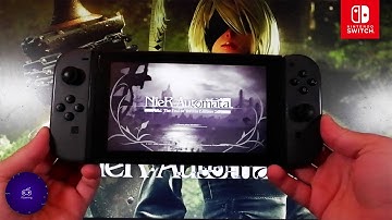 The First 10 Minutes of NieR:Automata The End of YoRHa Edition on Nintendo Switch -Handheld Gameplay