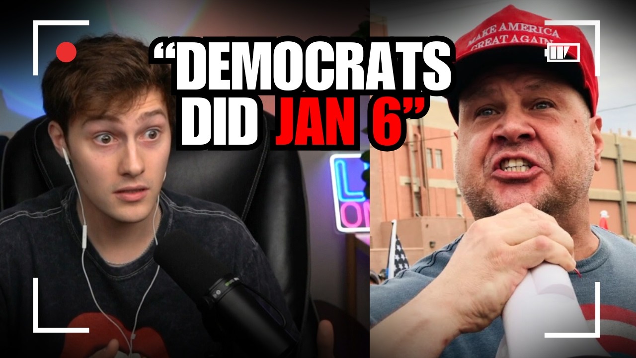 MAGA Bro Gets FACT-CHECKED Into Silence about Jan 6th
