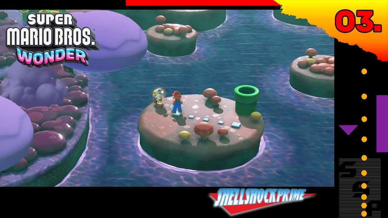 Wonder Session Super Mario Bros. Wonder | Session #03 | ShellshockPrime - YouTube