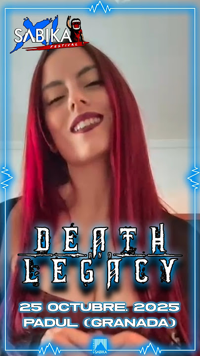 🎤  @Hynphernia vocalista  de @Death_and_Legacy invita a una cita muy especial: el Sabika Festival 🔥