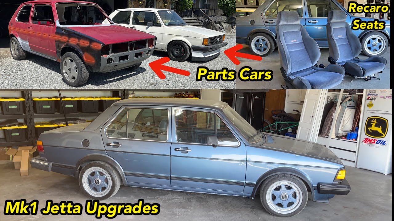 Volkswagen Jetta Mk1 Build (Ep.5)/ FRESH COILOVERS & RECARO SEATS