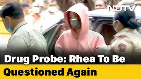 Sushant Rajput Case: Day 2 Of Questioning For Rhea Chakraborty By Anti-Drugs Probe Agency