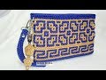 Crochet || Dompet Rajut Motif Etnik - Mosaic Crochet [Subtitles Available]