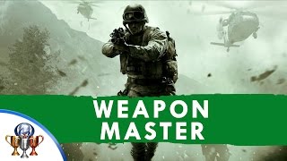 Call of Duty 4 Modern Warfare Remastered - Weapon Master (Each Handheld Gun, Explosive & Launcher)