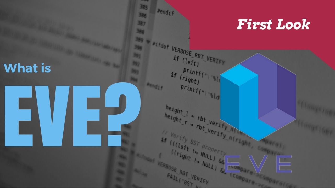 Eve Programming Language Tutorial First Look