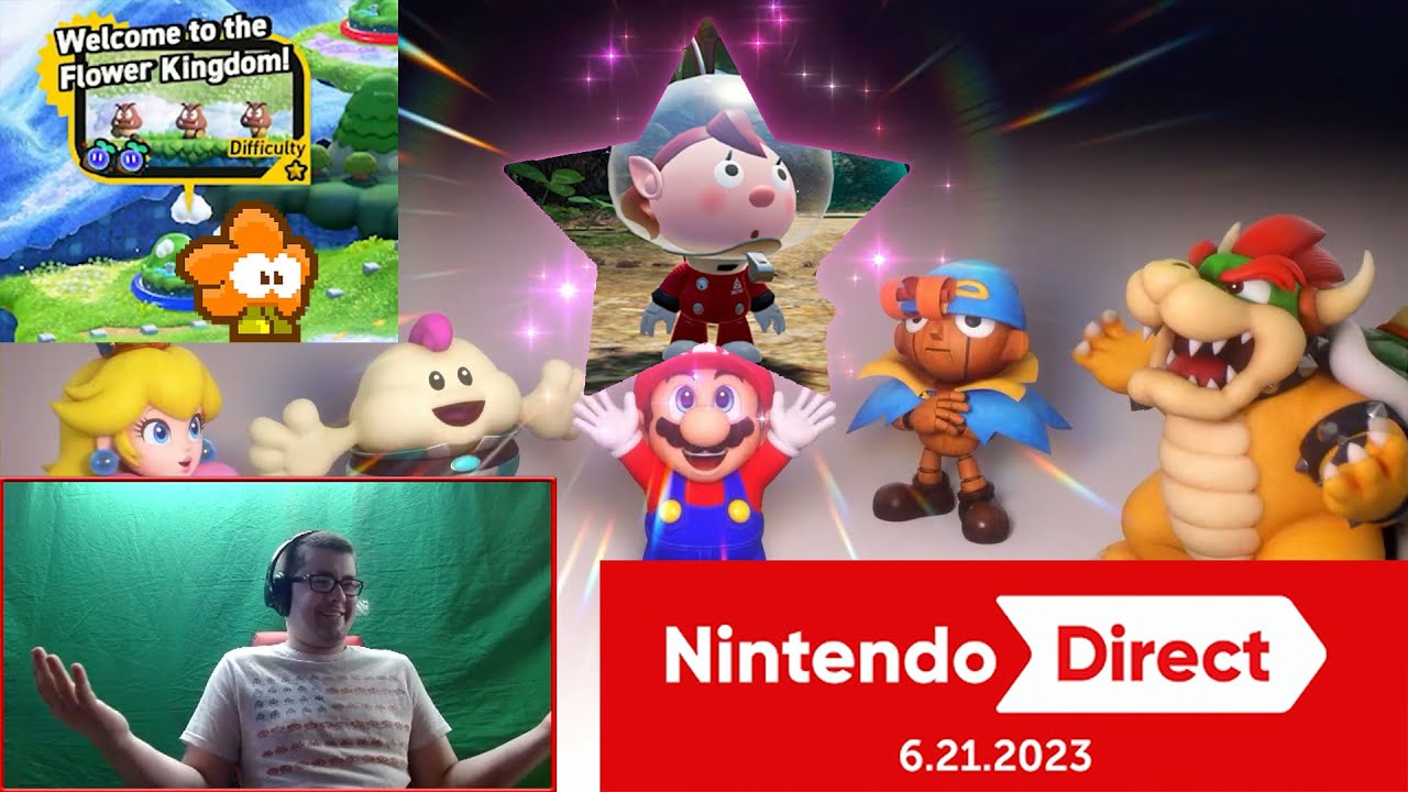 Реакции JoeDan54 Bonus! #37 - Nintendo Direct 21.06.2023 - Nintendo Switch