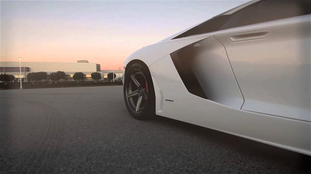 Lamborghini Aventador   on Niche 3pc Apex Wheels   Rims