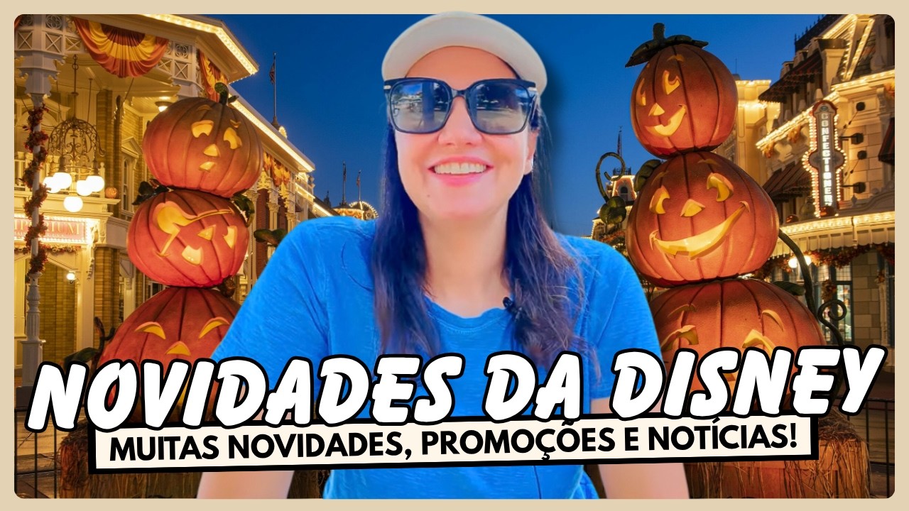 Muitas NOTÍCIAS da DISNEY e dos PARQUES DE ORLANDO!