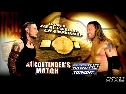 Edge vs Jeff Hardy SmackDown! 6/12/2009 Highlights