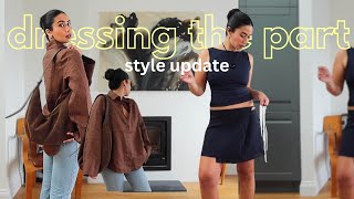 updating my style to feel like me again (spring haul)