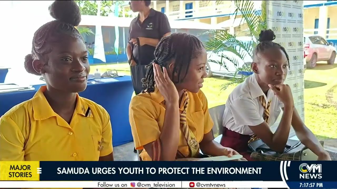 Samuda Urges Youth to Protect the Environment | March 10, 2026  | @CVMTVNews