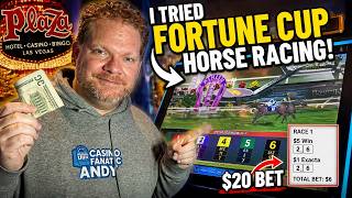I Tried Fortune Cup Horse Racing at The Plaza Las Vegas