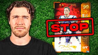 You SHOULD NOT use 99 Tom Brady in Madden 24!