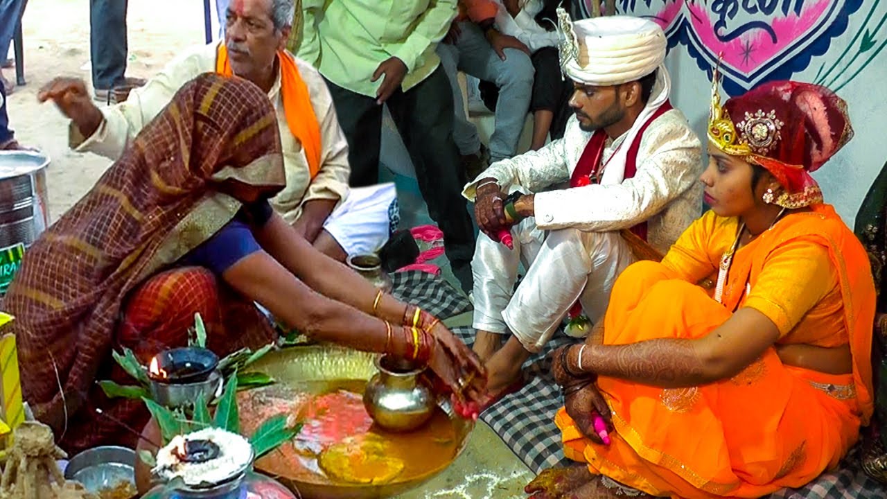 Indian Bagheli Vivah Anil sang Neelu Ki Shadi Barat Nikashi & Dwarpooja Ki Rasam #weddingvideo