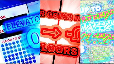 Elevator Going Up From -Absolute Infinity to Beyond ????? Floors !!!