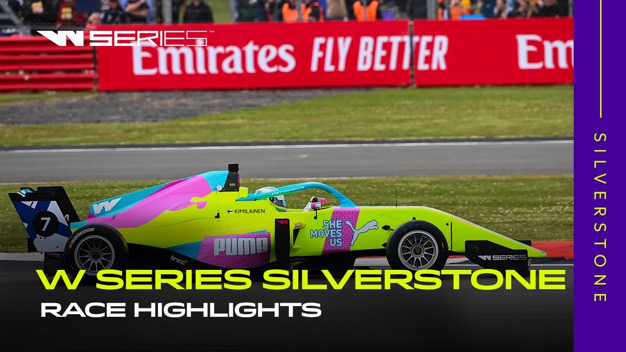 W Series Silverstone | Race Highlights - YouTube