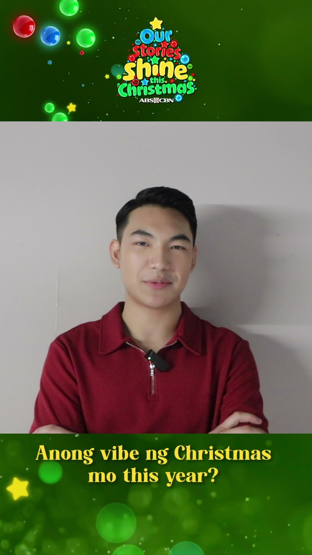 Get inspired by these Kapamilya stars, including Darren! #OurStoriesShineThisChristmas