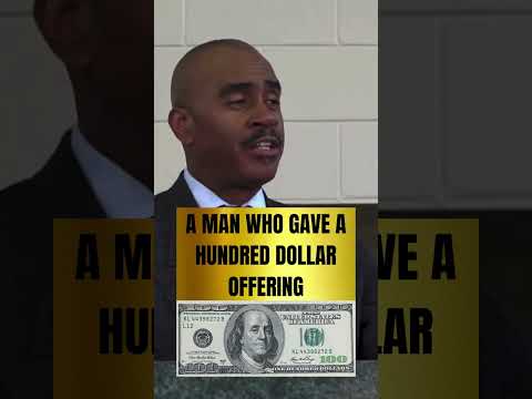 Pastor Gino Jennings - A Man Who Gave A Hundred Dollar Bill