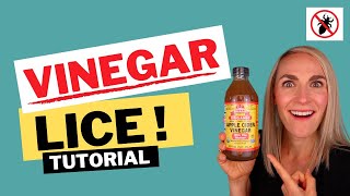 Apple Cider Vinegar For Lice and Nits Tutorial